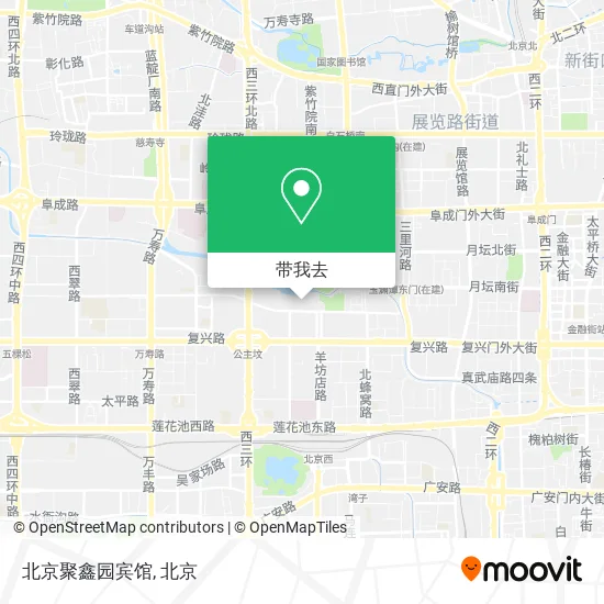 北京聚鑫园宾馆地图