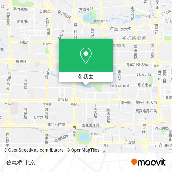 普惠桥地图