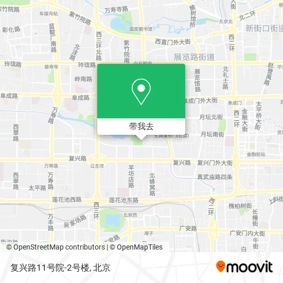 复兴路11号院-2号楼地图
