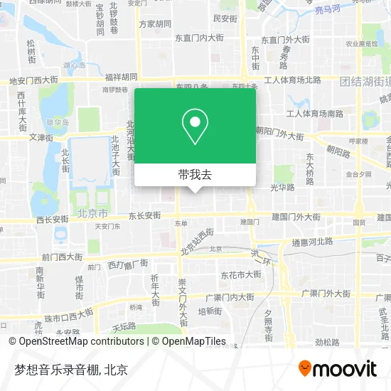 梦想音乐录音棚地图