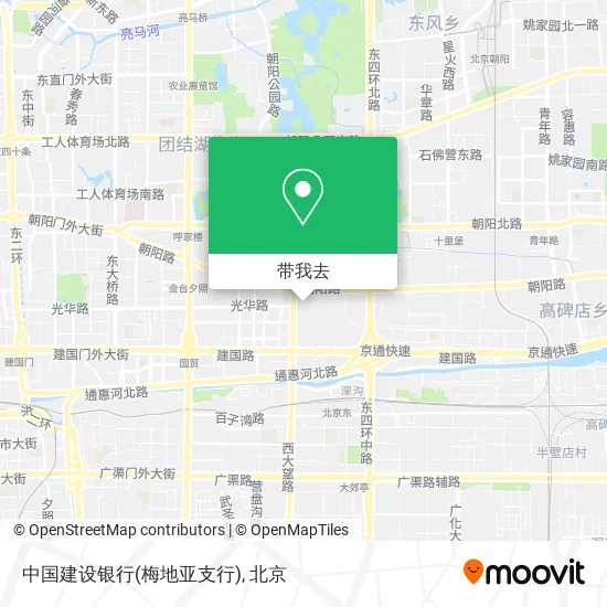 中国建设银行(梅地亚支行)地图