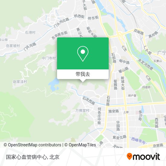 国家心血管病中心地图