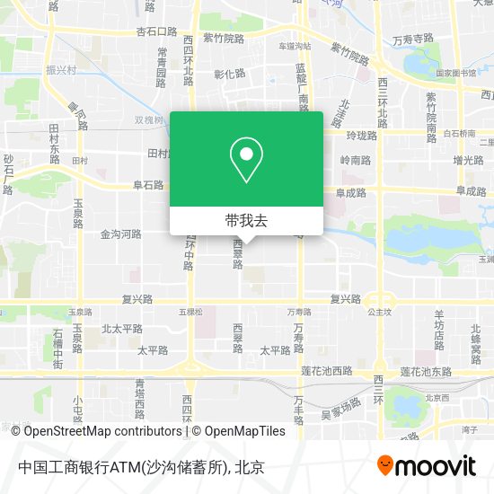 中国工商银行ATM(沙沟储蓄所)地图