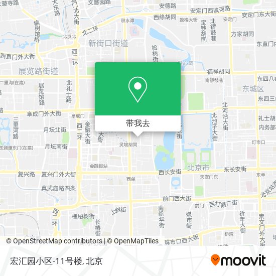 宏汇园小区-11号楼地图