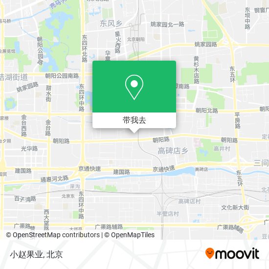 小赵果业地图