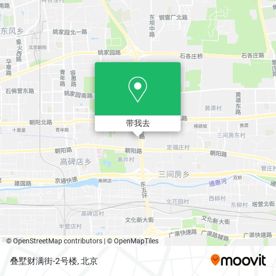叠墅财满街-2号楼地图