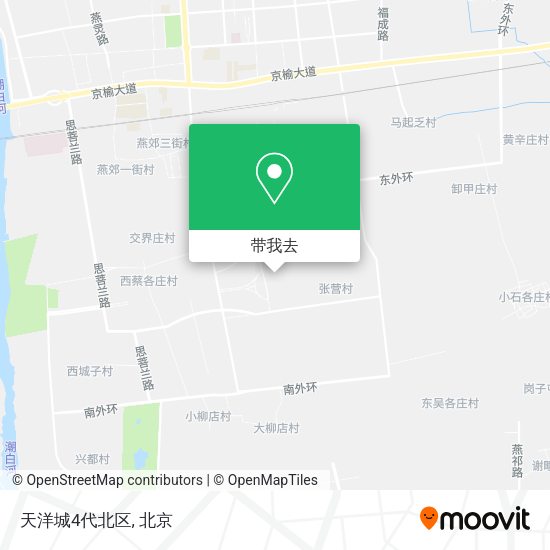 天洋城4代北区地图
