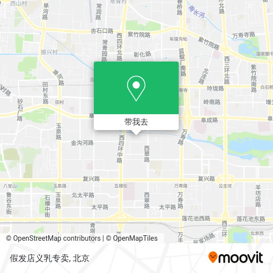 假发店义乳专卖地图