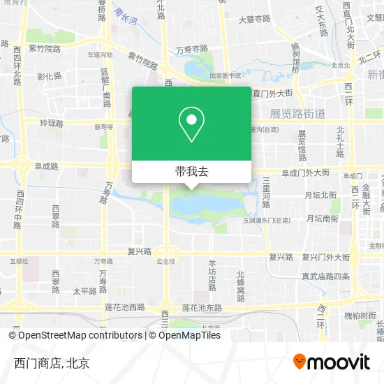 西门商店地图