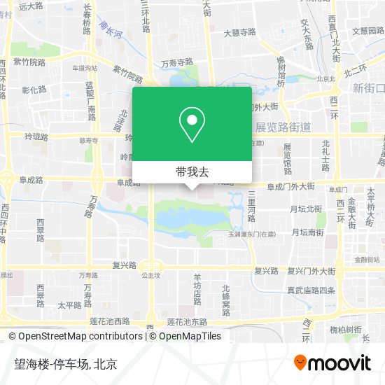 望海楼-停车场地图