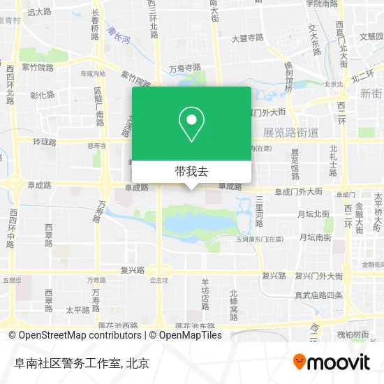 阜南社区警务工作室地图