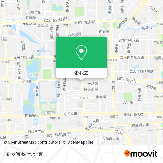 新罗宝餐厅地图