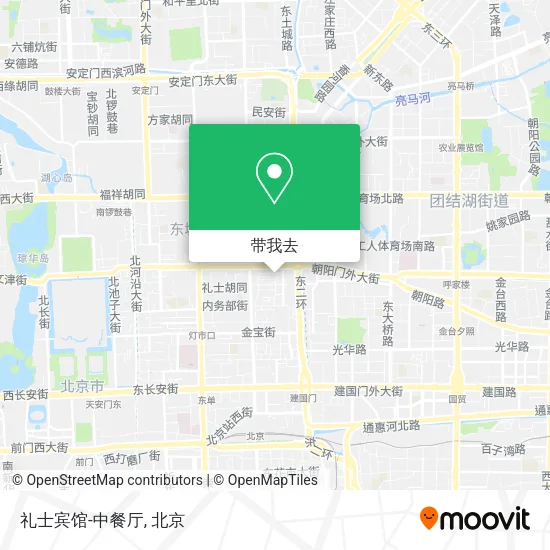 礼士宾馆-中餐厅地图