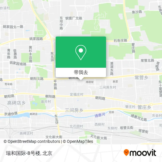 瑞和国际-8号楼地图