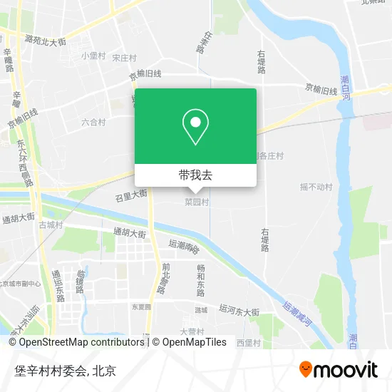 堡辛村村委会地图