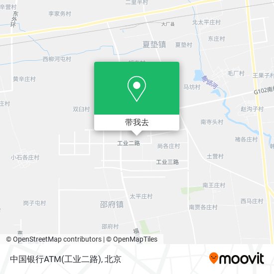 中国银行ATM(工业二路)地图