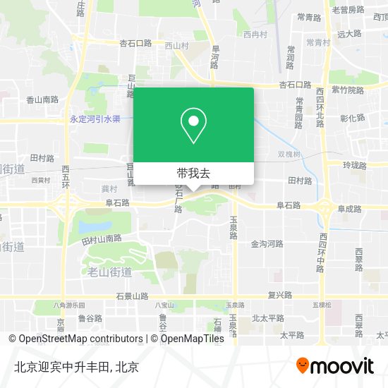 北京迎宾中升丰田地图