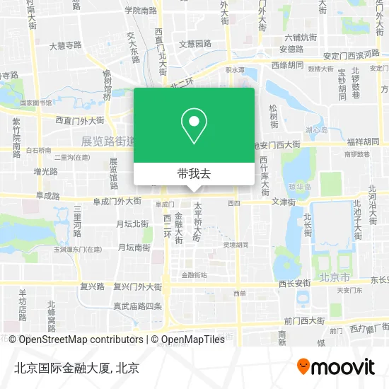 北京国际金融大厦地图