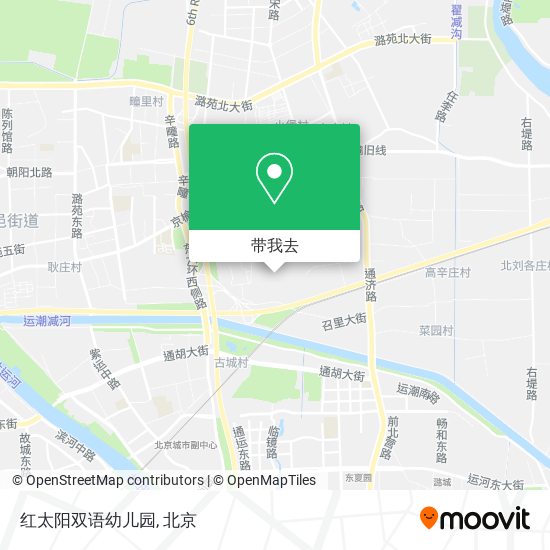 红太阳双语幼儿园地图