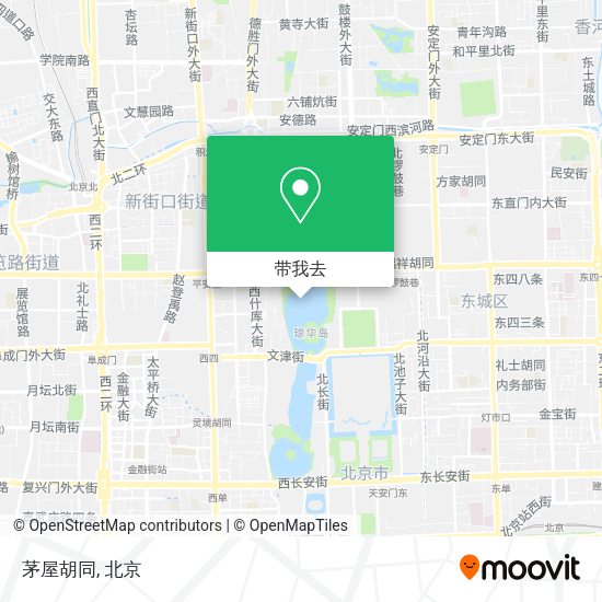 茅屋胡同地图