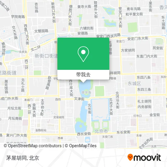 茅屋胡同地图
