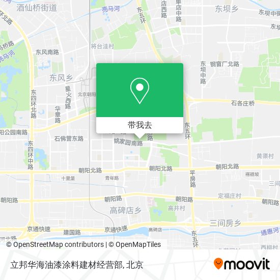 立邦华海油漆涂料建材经营部地图