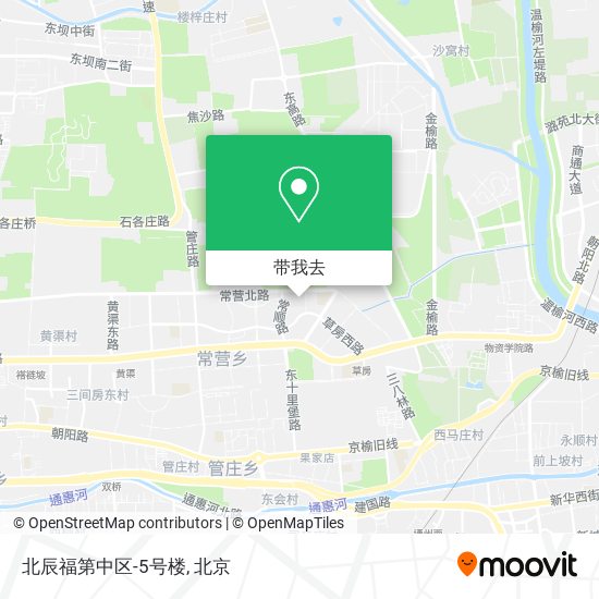北辰福第中区-5号楼地图