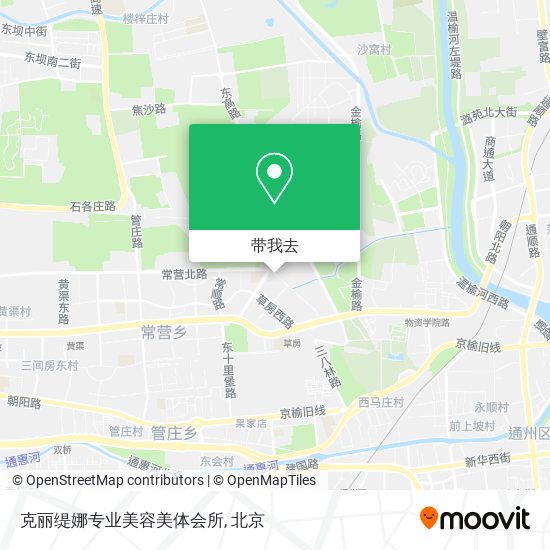 克丽缇娜专业美容美体会所地图