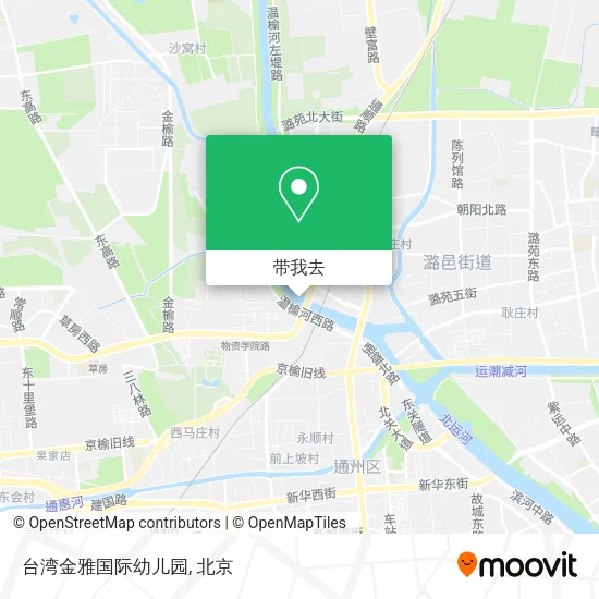 台湾金雅国际幼儿园地图