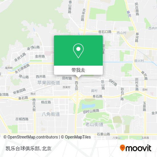 凯乐台球俱乐部地图