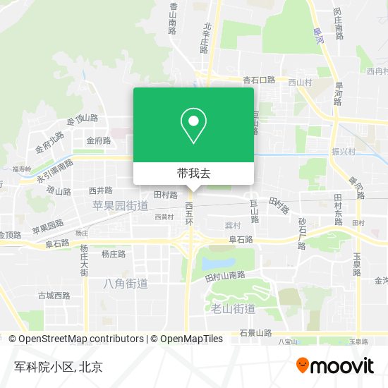 军科院小区地图