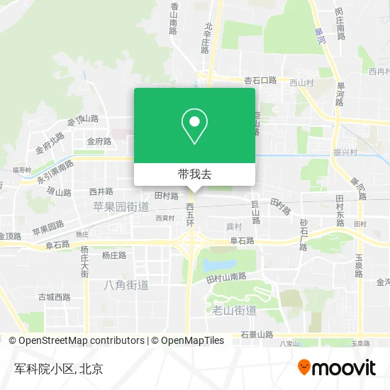 军科院小区地图
