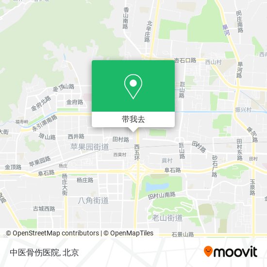 中医骨伤医院地图