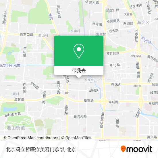 北京冯立哲医疗美容门诊部地图
