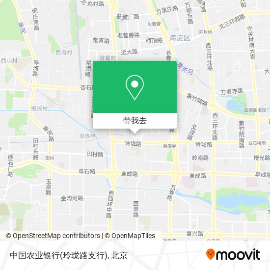 中国农业银行(玲珑路支行)地图