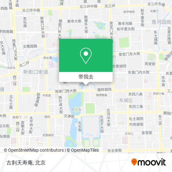 古刹天寿庵地图
