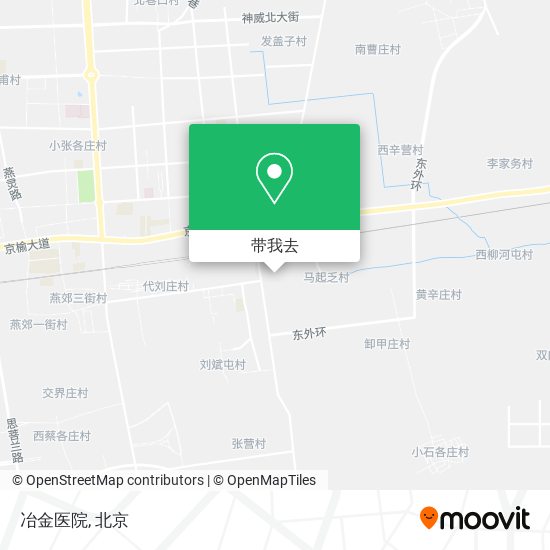 冶金医院地图