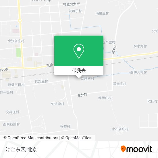 冶金东区地图