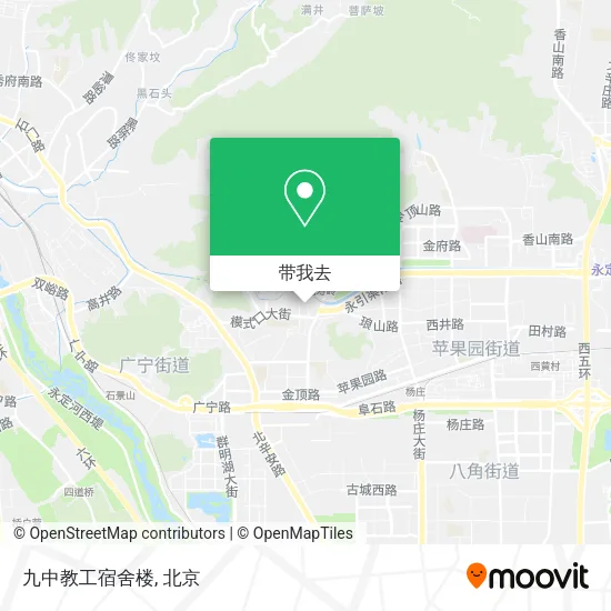 九中教工宿舍楼地图