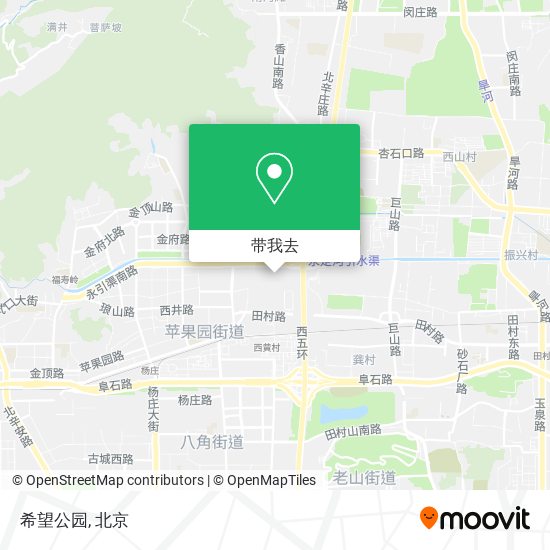 希望公园地图