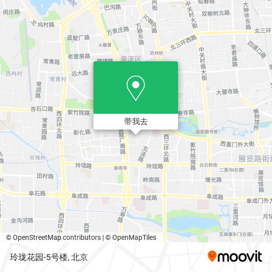 玲珑花园-5号楼地图