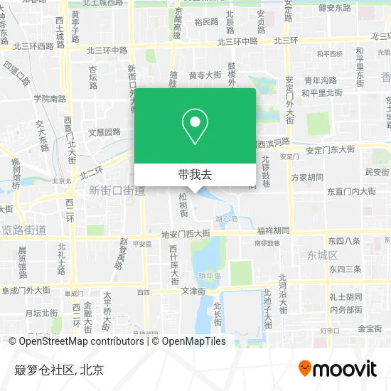 簸箩仓社区地图