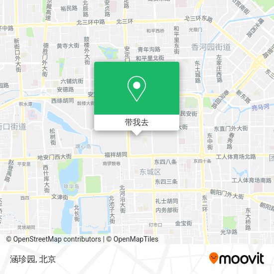 涵珍园地图