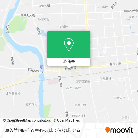 思菩兰国际会议中心-八球道保龄球地图