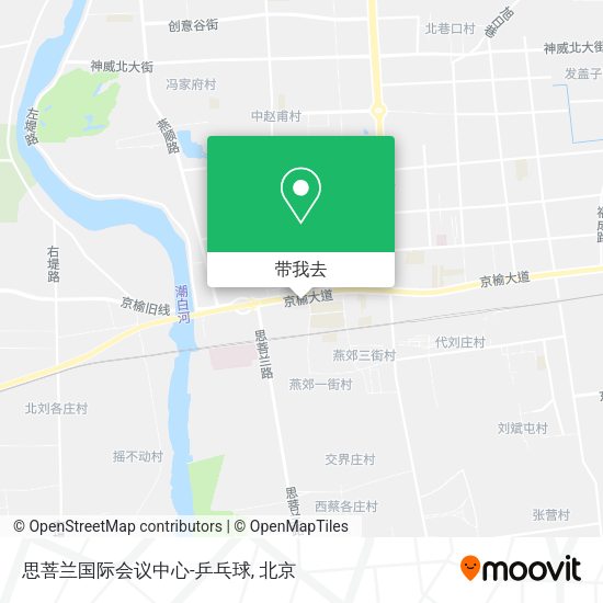 思菩兰国际会议中心-乒乓球地图
