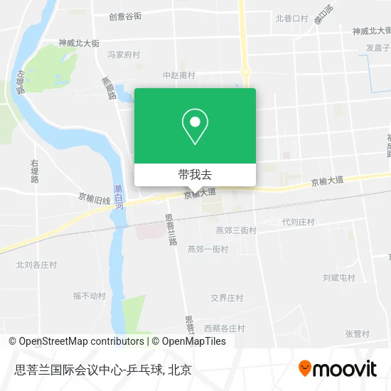 思菩兰国际会议中心-乒乓球地图