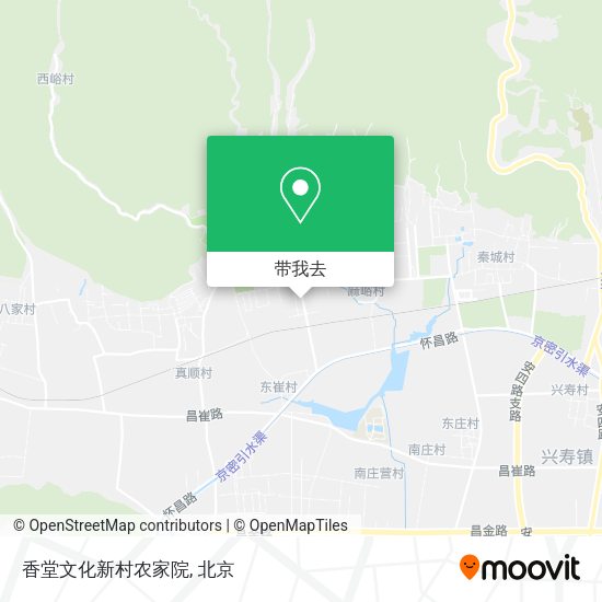 香堂文化新村农家院地图