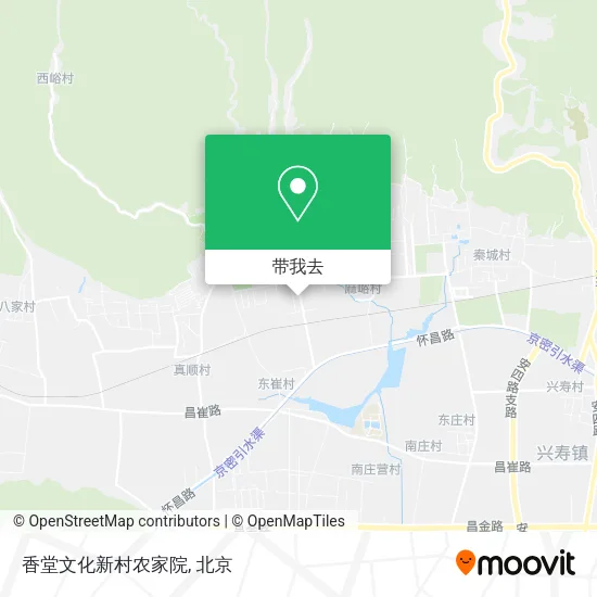 香堂文化新村农家院地图
