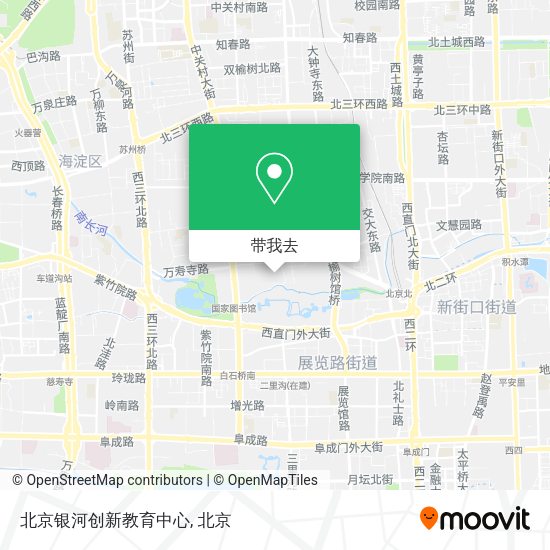 北京银河创新教育中心地图