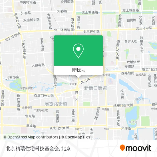 北京精瑞住宅科技基金会地图